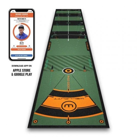 Wellputt Advanced Putting Mat-10ft.