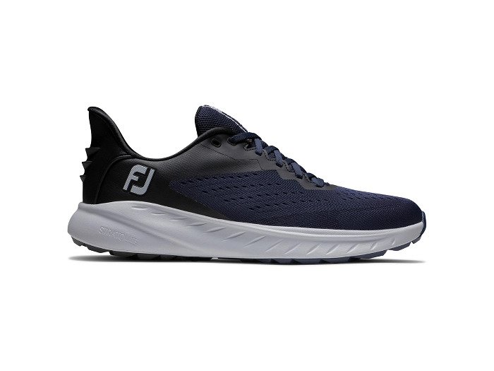 Footjoy Flex XP spikeless golf shoe-Navy blue