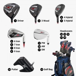 Callaway XR full set-graphite